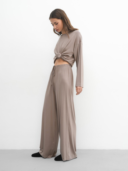 Костюм из бамбука Taupe PURE LINEN, цвет: Тауп  |новая коллекция купить онлайн