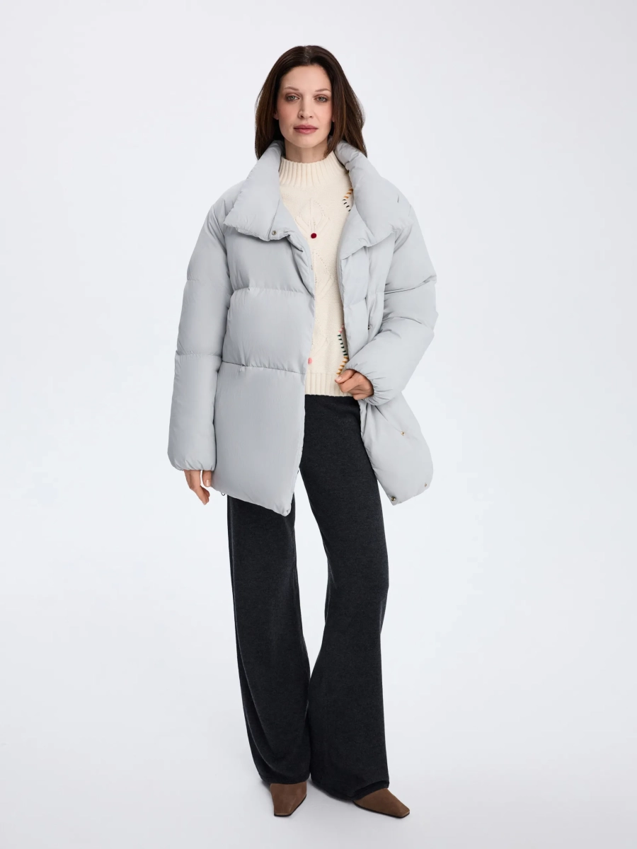 Пуховик RUTH ANNA PEKUN, цвет: серый, 12.2572.800 купить онлайн