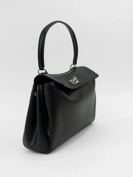 Сумка Сандра маленькая brand salad, цвет: серебристый черный J-704-PHR 7432 купить онлайн