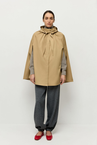 Дождевик-кейп AROUND, цвет: кэмел, 210_74PC01 купить онлайн