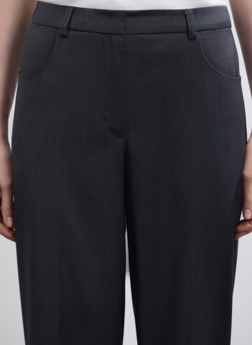 Брюки прямые ALL WE NEED, цвет: серый, 2602W1680-03 купить онлайн