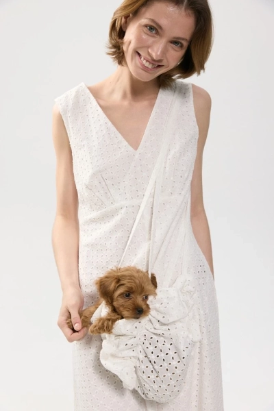 Сумка из хлопка Broderie Anglaise