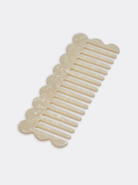 Гребень для волос ASSORO, цвет: жемчужный comb-pearl купить онлайн