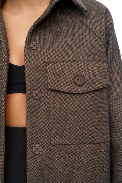 Бомбер SODAMODA, цвет: коричневый, 15731 купить онлайн