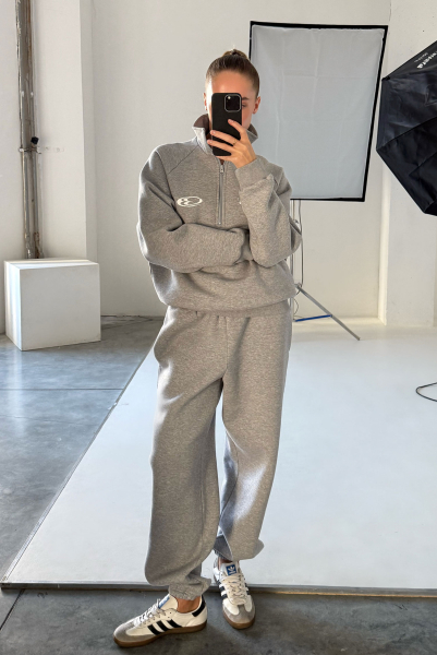Джоггеры на узкой резинке Fleece GREY Label .B, цвет: grey, Pt.11.3.2133.0925GR купить онлайн