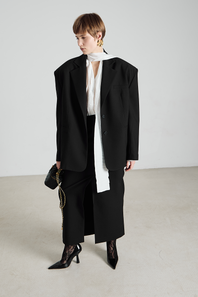 Жакет OVERSIZE MIA AIM, цвет: Черный, MIA660 купить онлайн