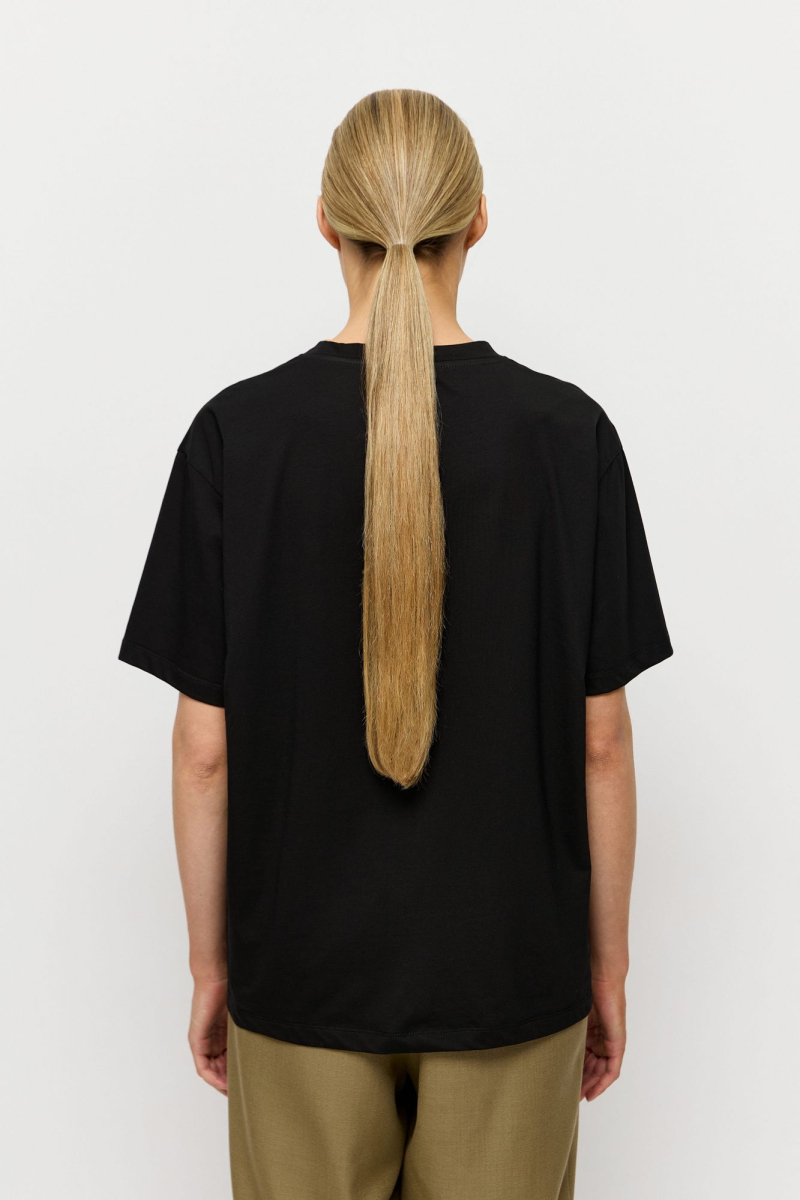 Футболка для него и для нее AROUND, цвет: Черный, 219_134MCL02 купить онлайн