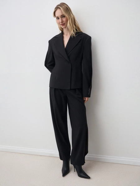 Брюки MOANA ANNA PEKUN, цвет: Черный, 50.2564.900 купить онлайн