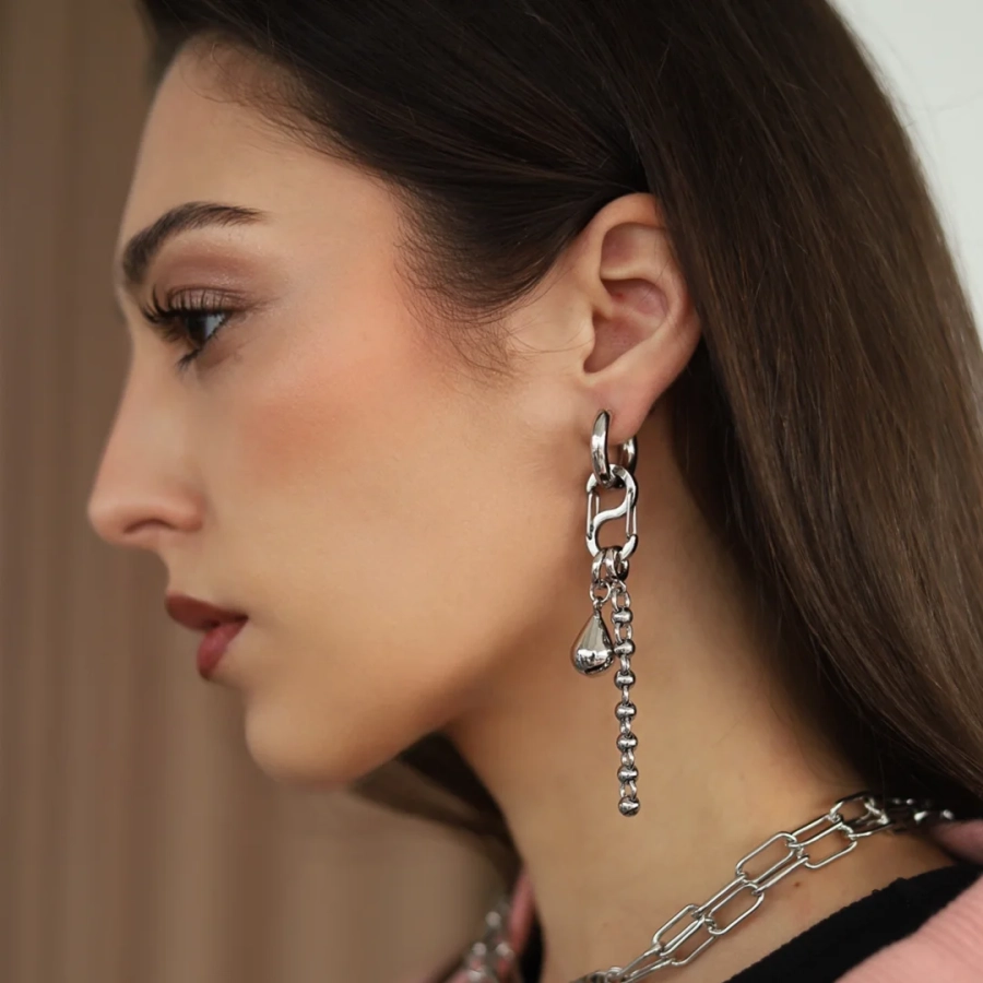 Серьги ITEMS Hitrospletenia ER-0224-02 купить онлайн
