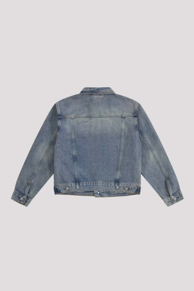 Джинсовая куртка ГОША РУБЧИНСКИЙ, цвет: голубой, DJT_0101_medium_overdyed купить онлайн