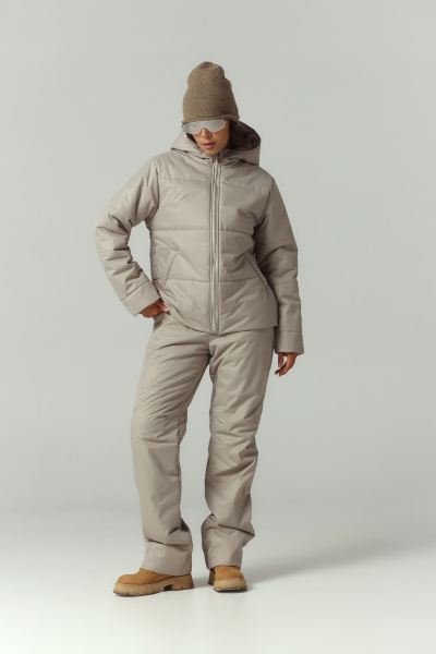Костюм утепленный из мембраны Ricoco, цвет: темно-бежевый, 1909/4 купить онлайн