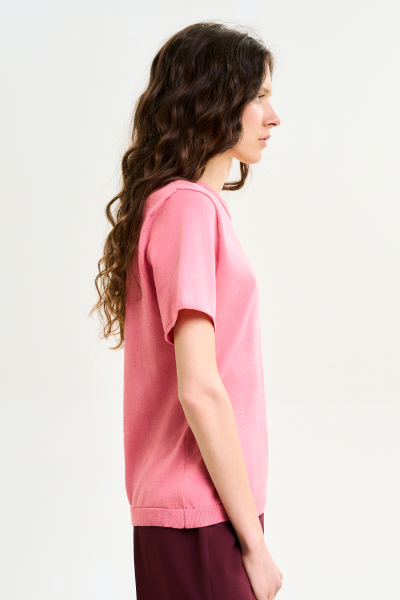 Футболка вязаная LIGHT PINK Label .B, цвет: LIGHT PINK, Kn.04.4.0138LP купить онлайн