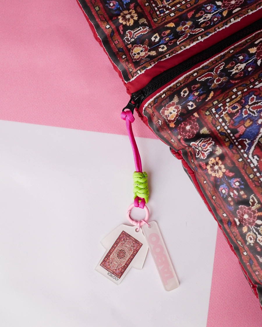 Сумка "ковер" с подвесом TABOO, цвет: красный bagcar купить онлайн