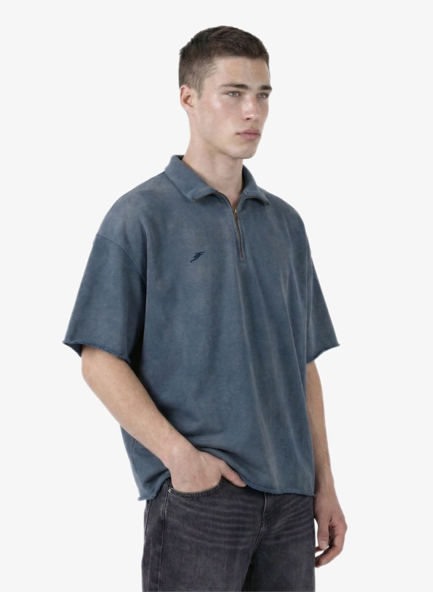 Футболка поло F | ABLE, цвет: голубой,  купить онлайн