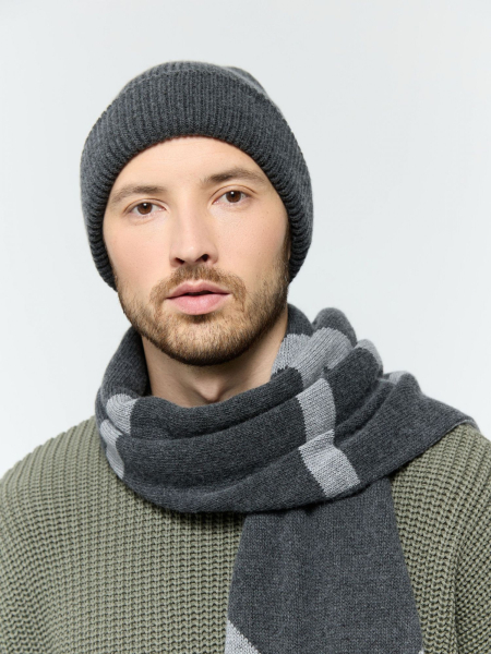 Шапка бойфренда из смесового кашемира