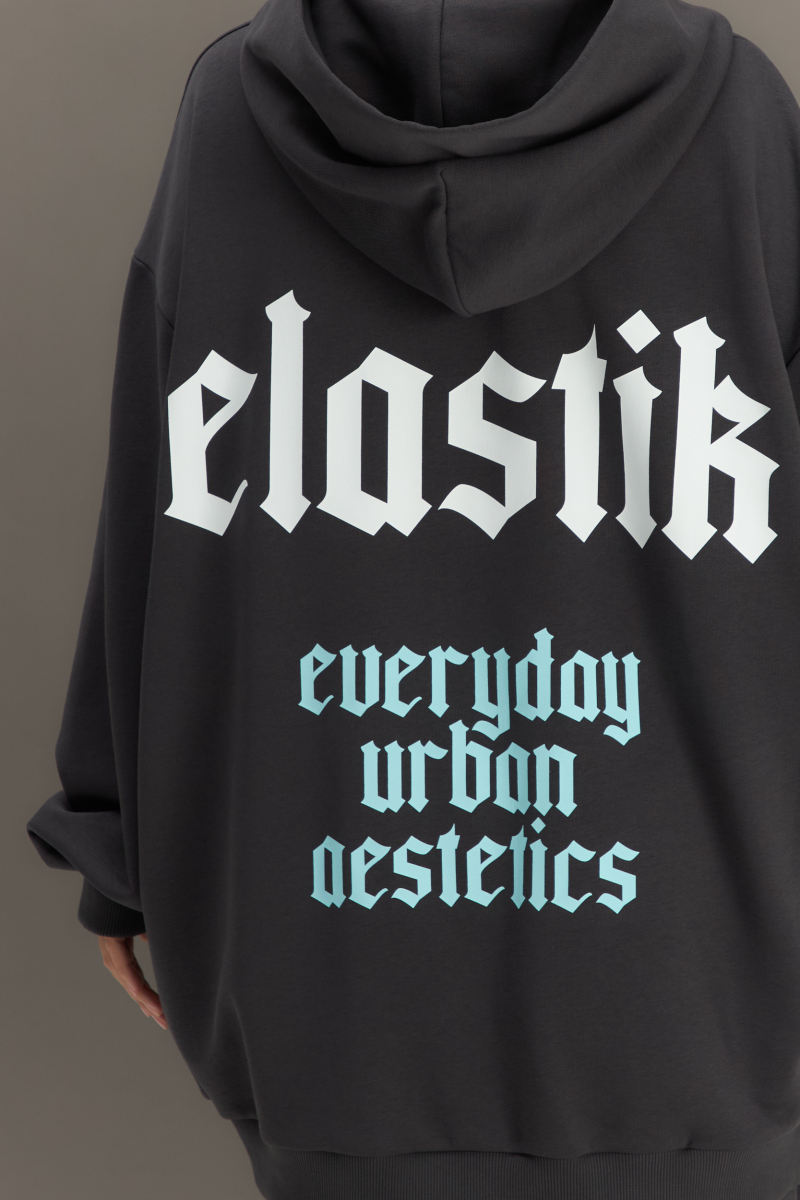 Худи EL STUDIO SET 3 ELASTIC, цвет: графит,  купить онлайн