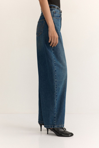 Джинсы из 100% хлопка TOPTOP, цвет: синий, TT.036.18261.620 купить онлайн