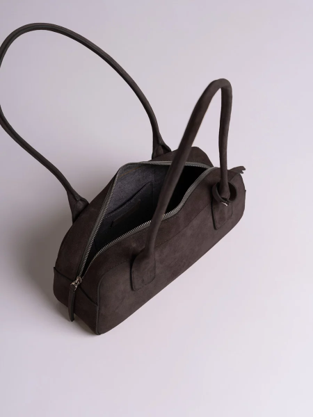 Сумка MUZA brand salad, цвет: suede dark brown J-704-PHR 6767 |новая коллекция купить онлайн