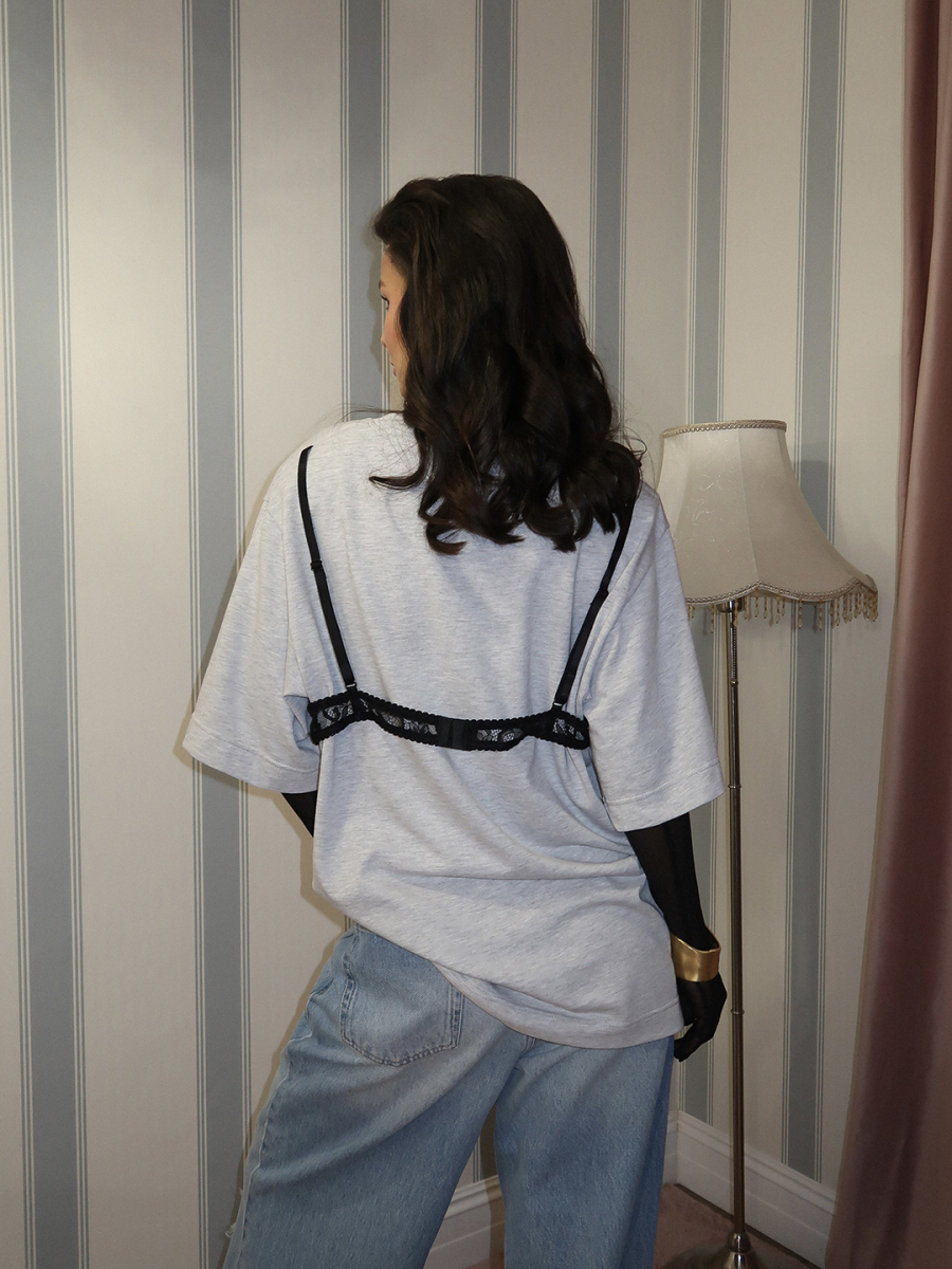 Футболка с лифом