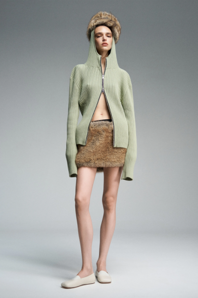 Кардиган с капюшоном