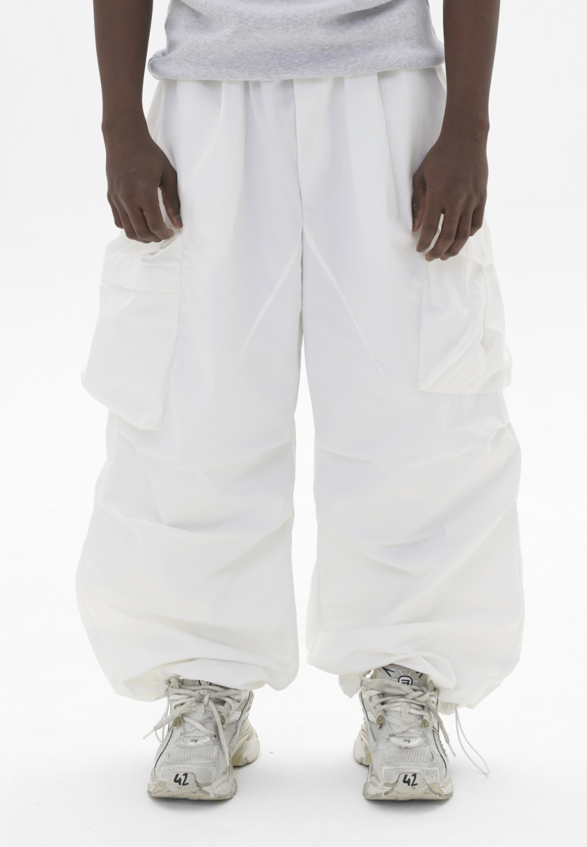 Брюки cargo с двойным поясом all., цвет: WHITE 00510 |новая коллекция купить онлайн