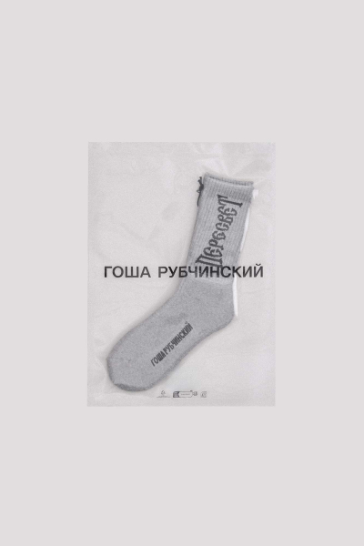 Носки ГОША РУБЧИНСКИЙ, цвет: серый меланж SOCKS_0104_grey_melange | новая мужская коллекция купить онлайн