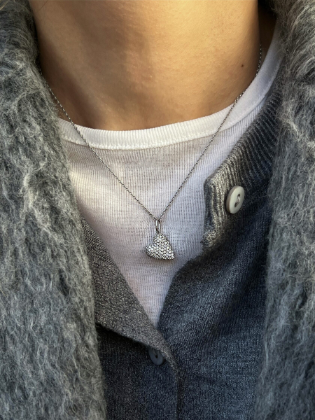 Подвес Love pave LU JEWEL, цвет: серебро 29800059961366 |новая коллекция купить онлайн