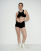 Топ RIBBED TOP BLACK LOVEGOODS, цвет: Черный  купить онлайн