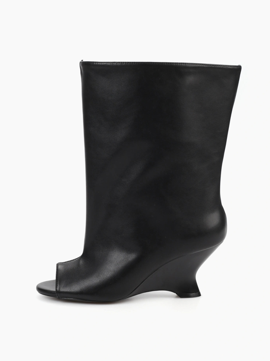 Ботильоны из экокожи