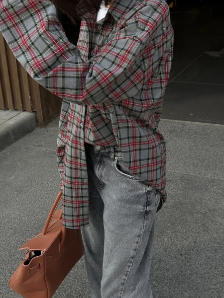 Рубашка "OLD SCHOOL" MIARTLAND, цвет: серый, НФ-00000107 купить онлайн