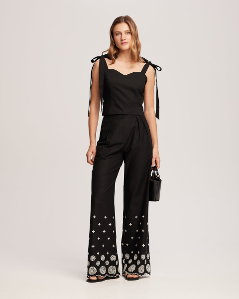 Брюки To be Blossom, цвет: black, 041473 купить онлайн