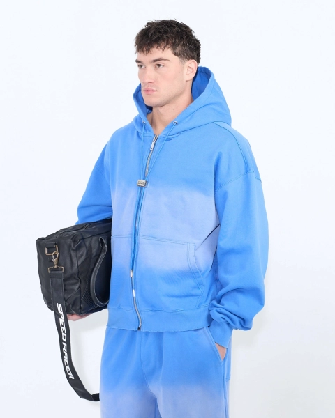 Худи с градиентом ASIA ST 71, цвет: голубой,  купить онлайн