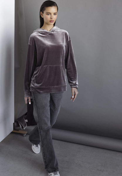 Худи WooLook, цвет: жемчуг B/UNIQUE/Hoodie/W/Perl |новая коллекция купить онлайн