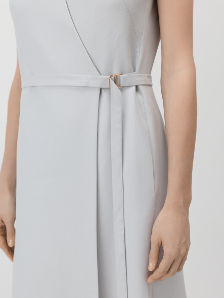 Платье из лиоцелла Conso, цвет: серый, PD 260439 - серый купить онлайн