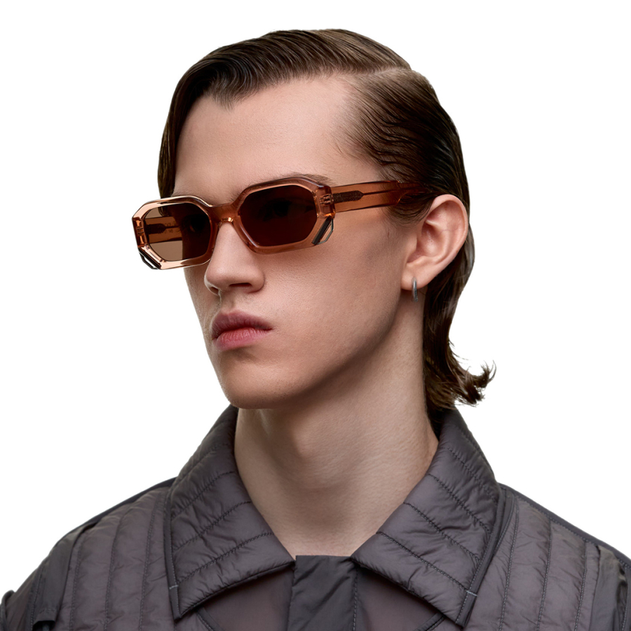 Солнцезащитные очки Pye х Fakoshima Syndicate FAKOSHIMA, цвет: mercury brown Syndicate Mercury Brown купить онлайн