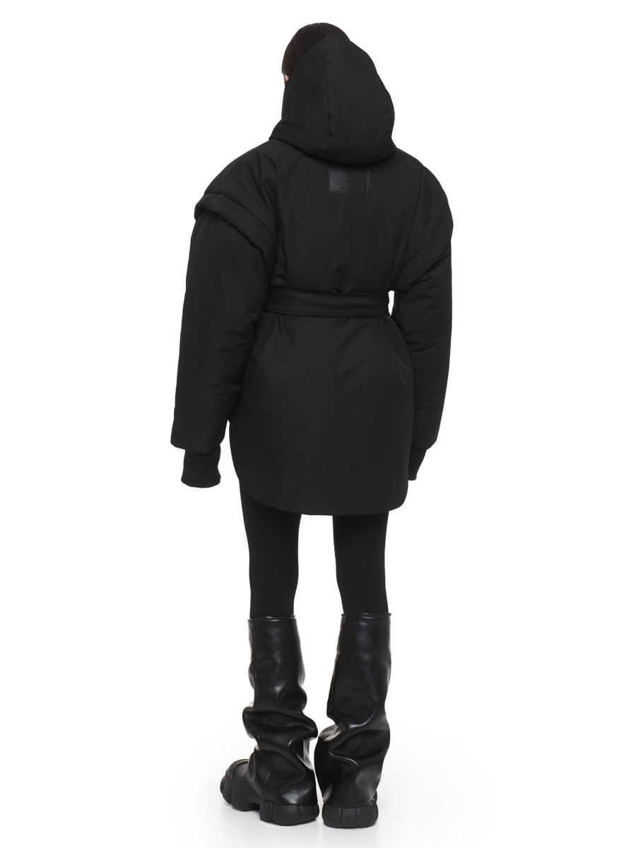 Кимоно-трансформер утеплённый CAPPAREL.21est, цвет: Черный, CAP.812.5.1 купить онлайн