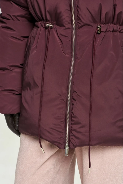 Пуховик на кулиске Plum Erist store, цвет: сливовый, НФ-00002815 купить онлайн