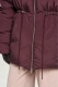 Пуховик на кулиске Plum Erist store, цвет: сливовый, НФ-00002815 купить онлайн