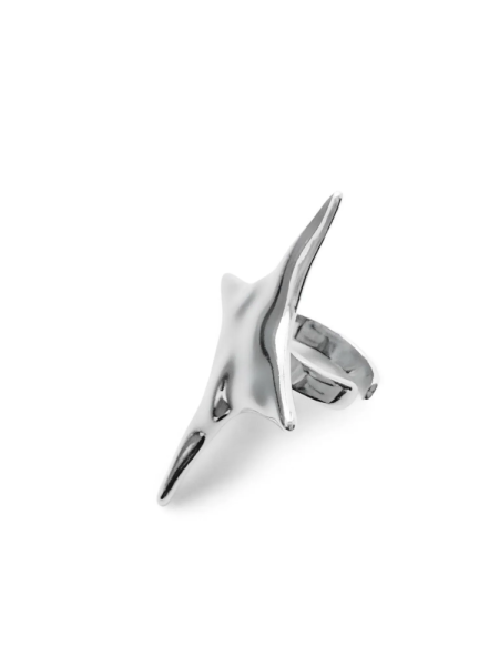 Серебряная серьга-кафф «Счастья ключ»