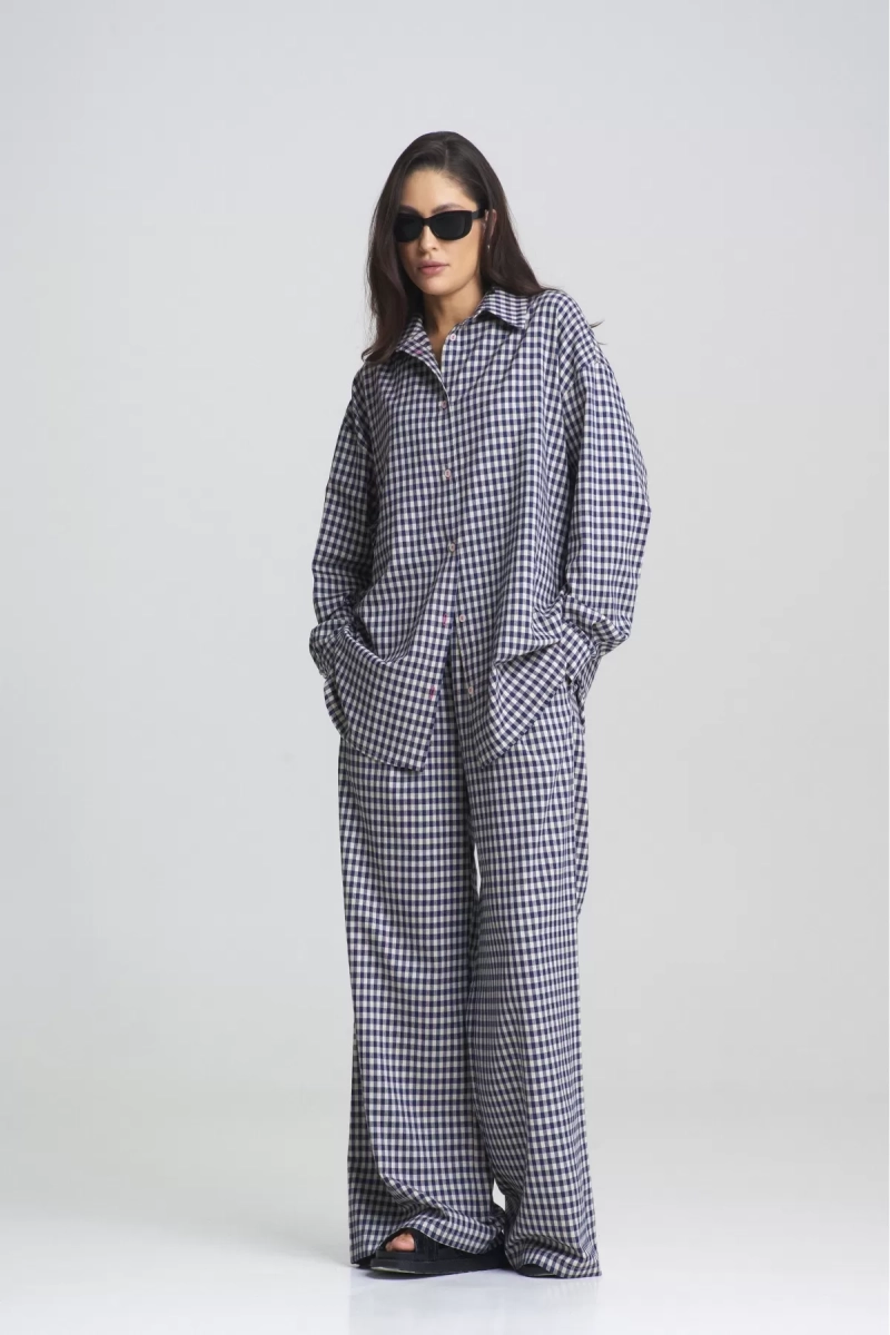 Костюм Summer в клетку Blue