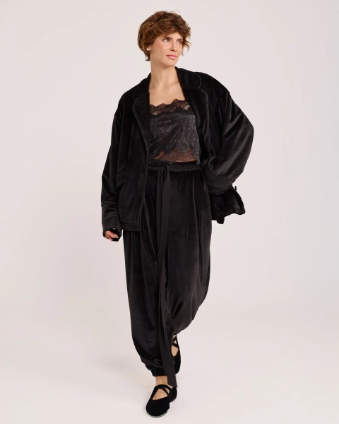 Брюки-шаровары BLACK Anmuse, цвет: Черный, TR25W214-BLC купить онлайн