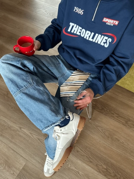 Анорак RETRO CULTURE ANORAK THE ORLINES, цвет: blue, ANRK-RTRCLTR купить онлайн