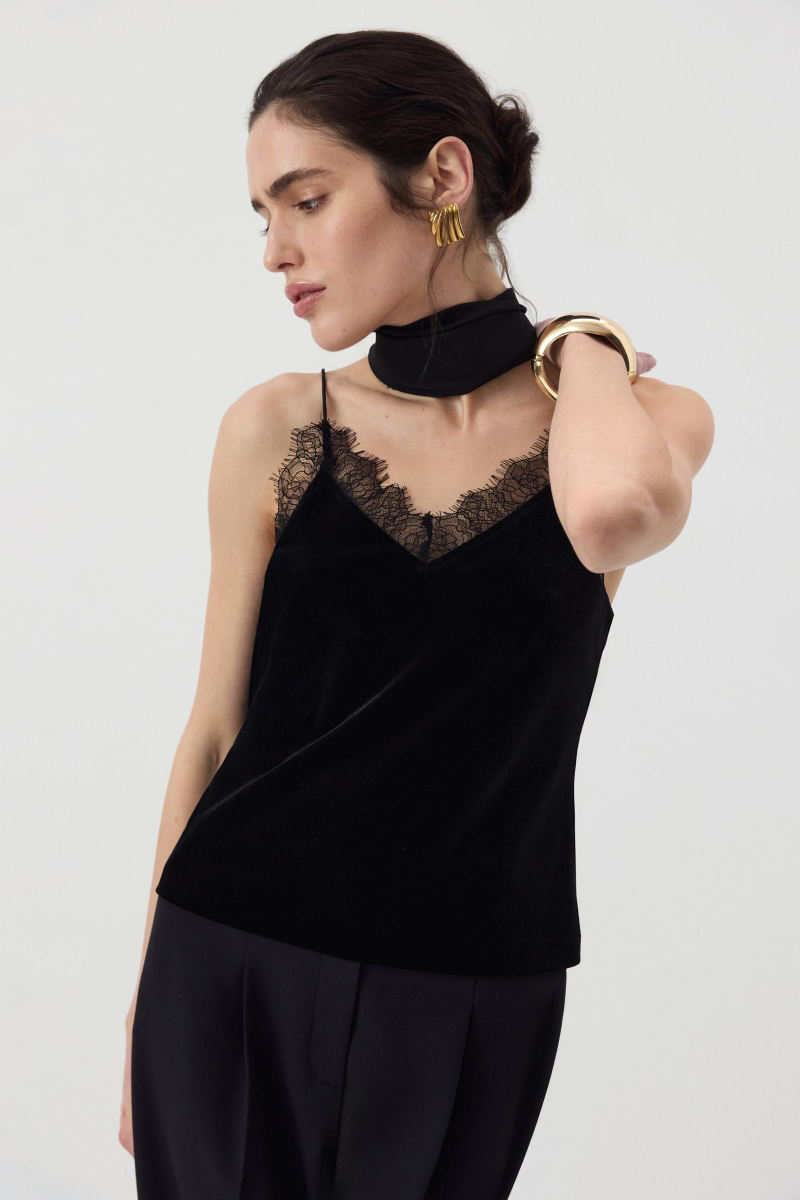 Топ из бархата