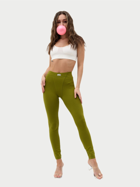 Легинсы хлопковые ONSI, цвет: матча,  купить онлайн