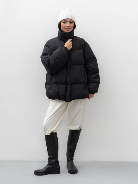 Пуховик Base TRES, цвет: Черный, НФ-00002438 купить онлайн
