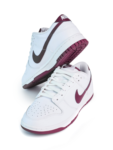 Кроссовки мужские Nike Dunk Low "Night Maroon" NKDADDYS SNEAKERS, цвет: белый DV0831-102 купить онлайн