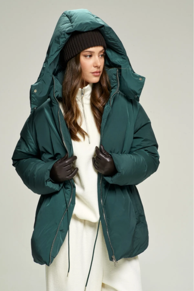 Пуховик на кулиске Pine Green