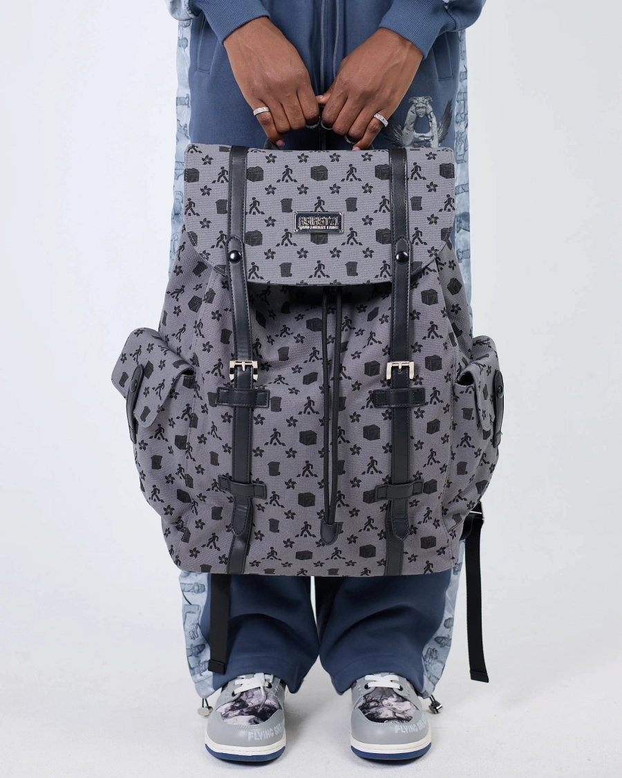 Рюкзак MONOGRAM CANVAS GREY STANDARD ASIA ST 71, цвет: серый Ast71.backpack-mngrm-grey-standard купить онлайн