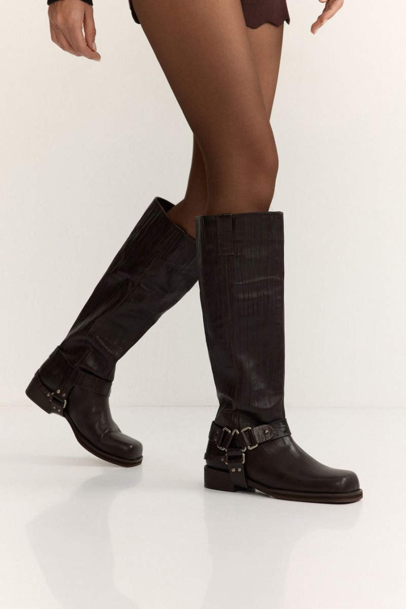 Сапоги из натуральной кожи Lera Nena, цвет: коричневый LN.402.18148.700 купить онлайн