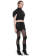 Юбка-баска из денима RUNWAY CAPPAREL.21est, цвет: Черный, CAP.189.231.1 купить онлайн